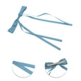 thumbnail image 3 of Unique Bargains 1 Pc Fashion Double Bow Hair Clips Hairdo Clip for Home Blue, 3 of 5