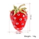 thumbnail image 3 of Broche con forma de fresa y fruta a la moda, alfileres de joyería, bolso para mujer, accesorios para bufandas, 3 of 6