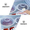thumbnail image 2 of 3pcs Home Microwave Cover Microwave Heating Cover Magnetic Microwave Cover Kitchen Microwave Cover, 2 of 9