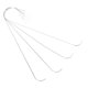 thumbnail image 1 of unbranded 4Ud Agujas De Curvadas Plateadas Para Manualidades En Casa Herramienta Y Duradera, 1 of 8