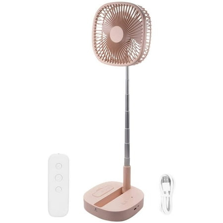 Telescopic Cooling Fan Folding Pedestal Stand Fan Portable