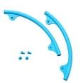 thumbnail image 1 of LOVIVER 2 Pieces Badminton Racket Head Sleeve Silicone Accessory Blue to Protect, 1 of 8