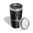 thumbnail image 4 of Lake Harding Map Tumbler Travel Mug Insulated Laser Engraved Coffee Cup Alabama Georgia 20 oz Black, 4 of 5