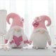 thumbnail image 2 of Gnomo de Peluche del DíA de San ValentíN, Gnomos Hechos una Mano, DecoracióN de Felpa, Gnomo de Café Escandinavo, Gnomos Elfos para Regalos del DíA de San ValentíN, 2 of 6