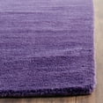 thumbnail image 4 of SAFAVIEH Himalaya Rachelle Solid Wool Area Rug, Purple, 9' x 12', 4 of 9