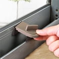 thumbnail image 2 of Bexikou Adjustable Sliding Window Lock for Child Safety, Dark Gray, 2 of 8