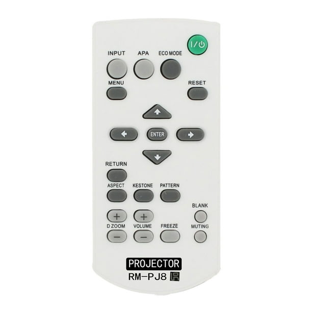 Para el Reemplazo del Control Remoto del Proyector del Interruptor InaláMbrico (-PJ8)