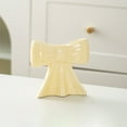 thumbnail image 2 of Bows Shaped Ceramic Candle Holder,Elegant Decorative Candlestick,For Home Office Party Decoration, 2 of 7