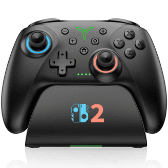 Nintendo Official 2 Pack Switch Pro Wireless Game Controller