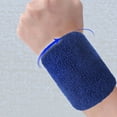 thumbnail image 6 of Sijiali 2Pcs Wristbands Absorb Sweat Towel Wrist Protector for Badminton Tennis Sport, 6 of 10