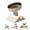 white, variant on Elevated Dog Bowls for Small Medium Dogs and cats, 3 Height Adjustable Raised Stand with 304 Stainless Steel Food Bowls