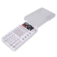 thumbnail image 4 of Battery Holder Case, Soft Padding Transparent Lid Strong Practicality Battery Storage Box  for Kitchens, 4 of 7