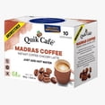thumbnail image 3 of QuikCafé Instant Unsweetened Madras Coffee Latte – 10 Count, Rich aroma of coffee and chicory. No added sugar. All-Natural Ingredients, Preservative-Free – Just Add Hot Water, Kosher, Gluten Free, 3 of 6