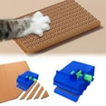 thumbnail image 2 of DIY Cat Scratcher Cutter Tool Cardboard Slicer for Making Scratching Boards Ergonomic 3D Printed Eco-Friendly Pet Craft Kit, 2 of 4