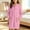 Pink, variant on Spazoro Girls Hooded Sweatshirt Dress with Pockets, Solid Color Button Placket Warm Long Sleeve Casual Pullover Tunic Dress for Daily Wear Blue Size 10-11