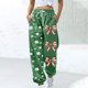 thumbnail image 1 of Pincandy Women's St. Patrick's Day Pants - Printed, Elastic Waist with Tie & Pockets, Cuffed Leg for Holiday & Daily Wear, 1 of 5