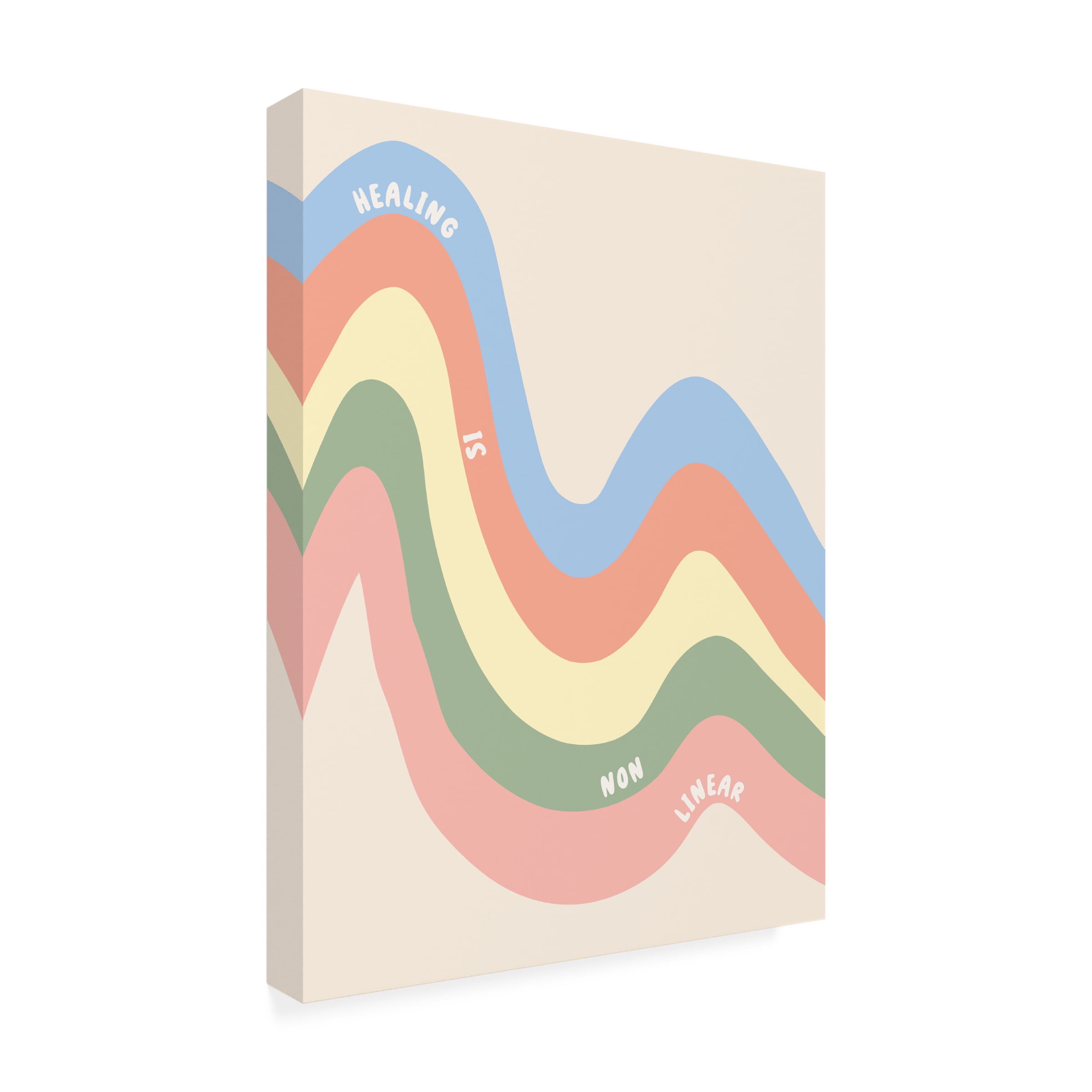 Beth Cai 'Healingisnonlinear' Canvas Art