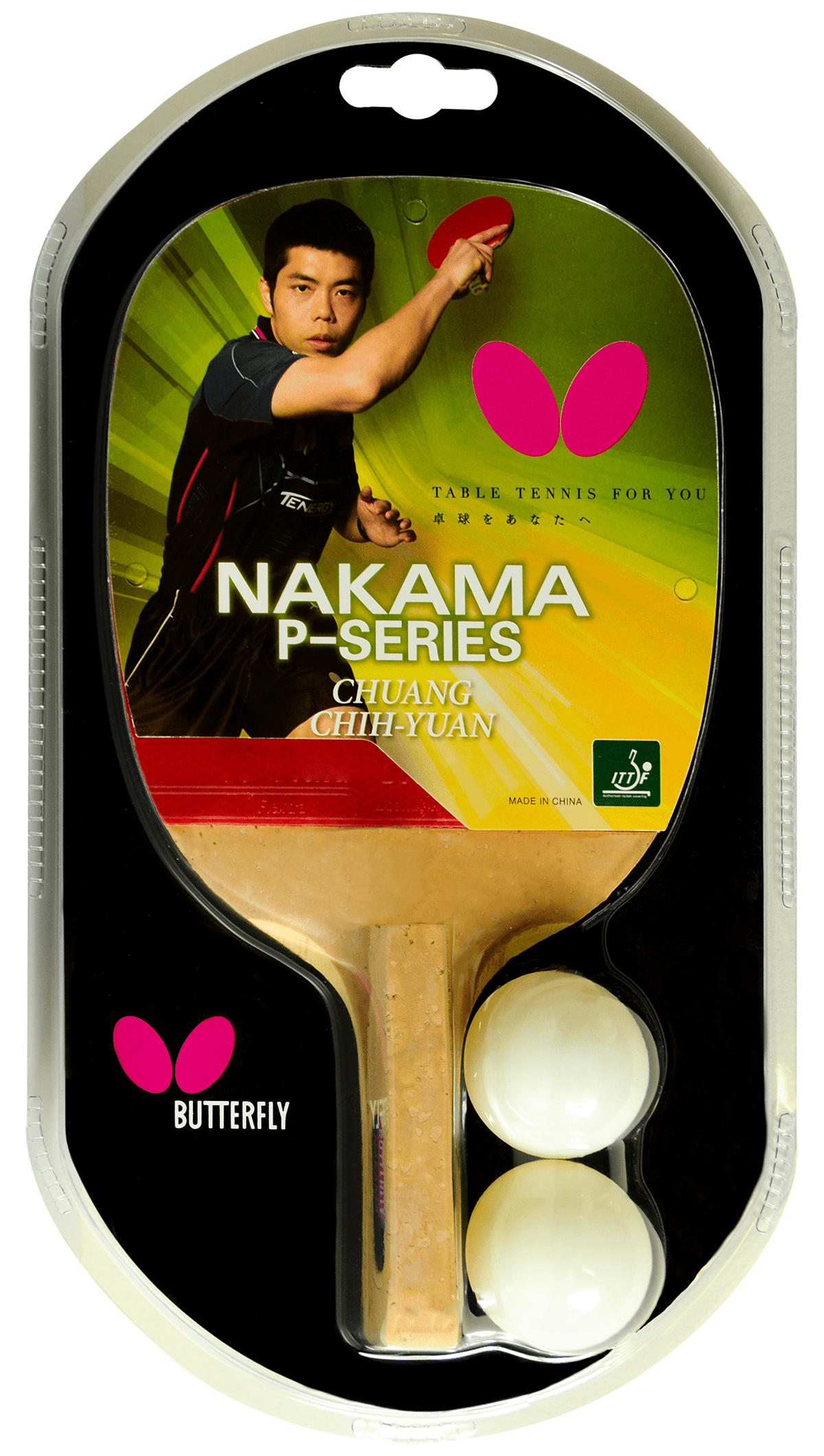 Butterfly Nakama P5 Japanese Penhold Table Tennis Racket Nakama Series Outstanding Control With Reliable Speed And Spin Recommended For Beginning Level Players Walmart Com