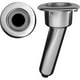 thumbnail image 2 of Mate Series Elite Screwless Stainless Steel 15&deg; Rod &amp; Cup Holder - Drain - Round Top, 2 of 8
