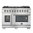 thumbnail image 2 of Forno Capriasca 48" Freestanding French Door Gas Range, 2 of 8