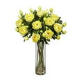 thumbnail image 3 of Nearly Natural Giant Peony Silk Flower Arrangement, Yellow, 3 of 3