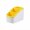 Style-4 Yellow [Material:Plastic], variant on Desktop Organizer, Storage Box with Compartments, Durable Construction, for Desk and Countertop Organization, Versatile Home Use