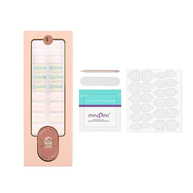 FSTDelivery Soins Personnels & Produits de Beauté Offres! le Nouveau Patch d'Ongle Portable Détachable Réutilisable en Forme de Pointe Longue, Cadeaux de Noël Anniversaire pour Femmes, en Liquidation