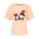 thumbnail image 5 of RKSTN Valentine Gifts Women's Valentine's Day T Shirts Oversized Crewneck Valentines Graphic Print Short Sleeve Shirt Womens Casual Solid Round Neck Plus Size Loose Fits Tee Top Summer Clothes, 5 of 8