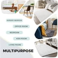 thumbnail image 5 of Fresh Multi-Color Versatile Area Rugs, Simple Cream Style Living Room Rug, Indoor Carpet Light Breathable Soft Comfortable, Printed Carpet for Bedroom Study Game Room Kid Room 2 x 3ft, 5 of 6