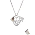 thumbnail image 2 of Delight Jewelry Resin Baby Seal Let Things Go Fall Zoey Charm Necklace, 28", 2 of 4