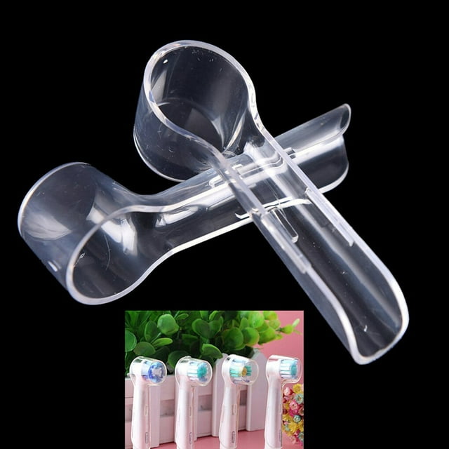 4pcs Electric Toothbrush Head Case Replacement Toothbrushes Accessories Heads Caps Camping Outdoor Plastic Protect Cover