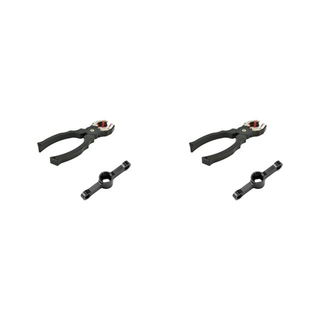 mmirethe Drone Plier Motor Installation Fixed Wrench Set Quadcopter Repair Tool Accessories Replacement for F550 Black 2Set