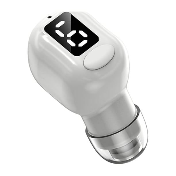 Auricular Inalámbrico Injueey Portátil Mini Compatible con Bluetooth 5.3 Pantalla de Potencia