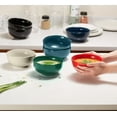 thumbnail image 2 of Kook 20-Oz Ceramic Soup & Cereal Bowls, Set of 6, Hunter Green – Microwave & Dishwasher Safe, 2 of 4