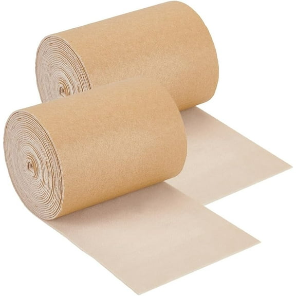 8 Yards Adhesive Velvet Flocking Liner for Jewelry Drawer Craft Fabric Peel Stick Beige 100x0.5mm