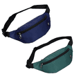 thumbnail image 1 of 2 paquetes de riñoneras para hombres y mujeres, riñonera deportiva impermeable para viajes, senderismo, correr, manos libres, 1 of 5