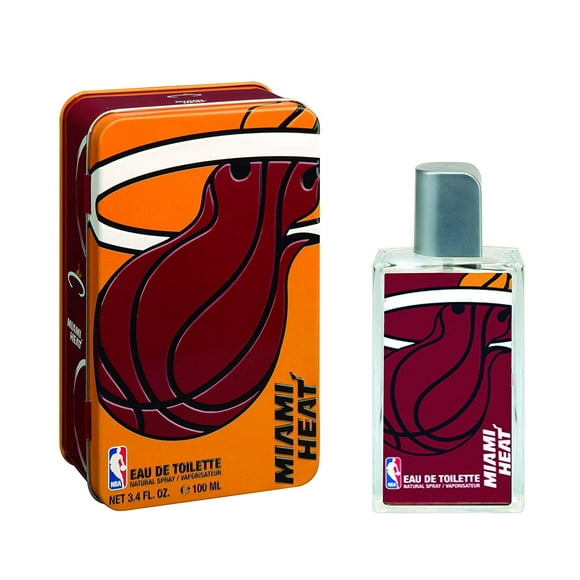 NBA HEAT par Air Val International pour Hommes : Vaporisateur EDT 3.4 OZ (Boîtier en Métal)
