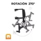 thumbnail image 5 of Soporte Porta Celular Espejo Retrovisor Base Auto Carro 360, 5 of 8