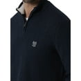 thumbnail image 4 of Chaps Men's & Big Men's Twist Honeycomb Solid Quarter Zip Sweater, 4 of 4