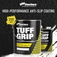 thumbnail image 2 of Tuff Grip Extreme Non-Skid Paint for Ramps Floors Decks & Stairs - Textured Anti-Slip Grip Coating for Slip Resistant Traction (Dark Brown), 2 of 5