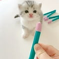 thumbnail image 4 of Cat Eye Cleaning Brush Pet Tear Stain Remover Brush Pet Brush Dog Eye Cleaning Brush Compact Grooming Brush, 4 of 9