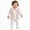 Red, variant on 0-3 Months Newborn Baby Bodysuits Infant Baby Girl Outfit Christmas Tree Embroidery Long Sleeve Romper Bodysuit Smocked Bubble Clothes,Red Jumpsuit Sleep & Play One-Piece Bodysuit