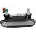 thumbnail image 4 of SPORTAGE 95-02 REAR EXTERIOR DOOR HANDLE RH, Chrome Lever + Black Textured Housing, 4 of 5