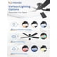 thumbnail image 4 of Ventilador de Techo ZMISHIBO 52" Luz RGB Regulable 20W Control por App, 4 of 9