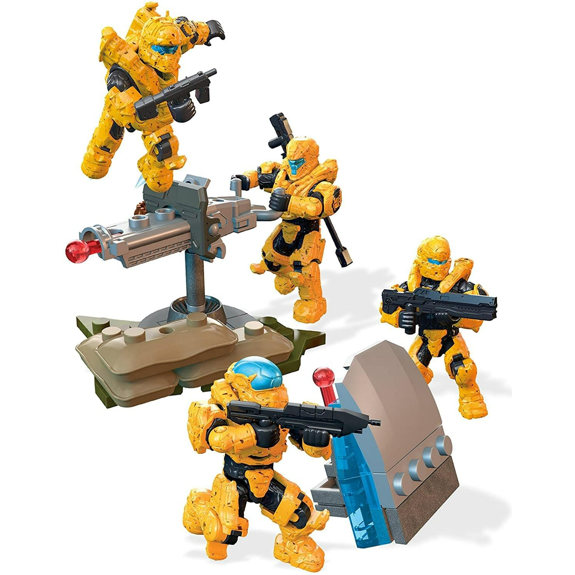 HALO Mega Construx Building Set Spartan Fireteam Walmart