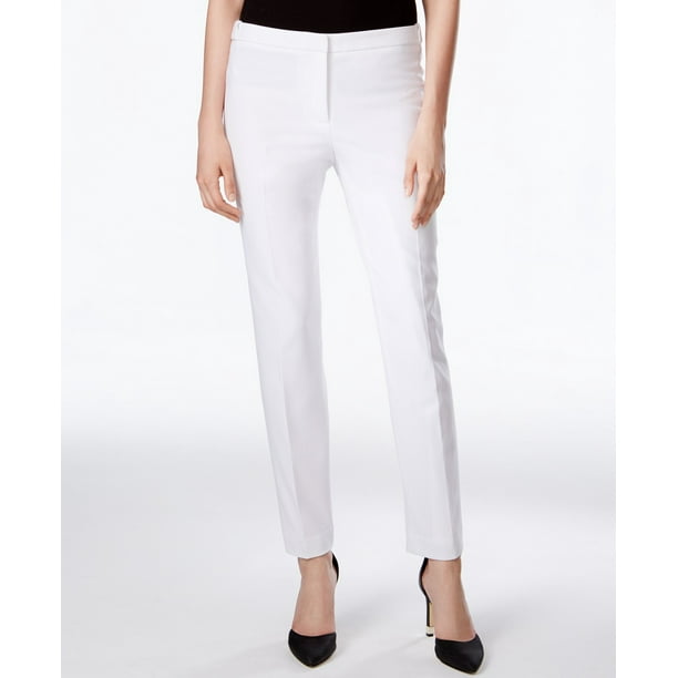 Calvin Klein - Calvin Klein NEW White Womens Size 14P Petite Highline ...