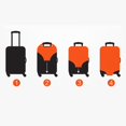thumbnail image 2 of Fundas para maletas MACHAO 25-28 pulgadas funda protectora impermeable carrito Oxford, 2 of 5
