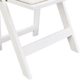 thumbnail image 6 of DEALTOPS 4PCS/Set Upholstered Folding Chair,Space Saving, Easy to Carry, Beige Cushion/White Shelf for Dining Room-Beige, 6 of 11