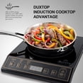 thumbnail image 4 of Placa de inducción Duxtop Gold 9120MC/BT-M20B 1800W 120V, 4 of 8