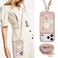 thumbnail image 5 of Tianyeda for iPhone 17 Pro Wallet Case with Credit Card Holder,Kickstand,ID/Cash Holder,Case Wallet with Card Slots,Durable PU Leather Shockproof Cover Pink, 5 of 5